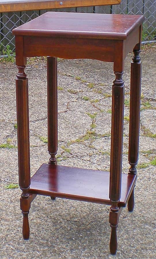 Some new turnings and cleaned up with new stain and finish.