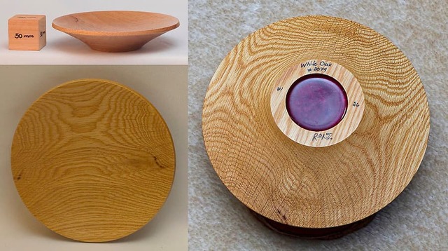 White Oak and Resin Bowl - 2079