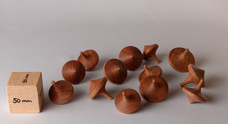 Finger Spun Tops
