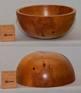 Cedar Calabash bowl with Rimu base - 1916