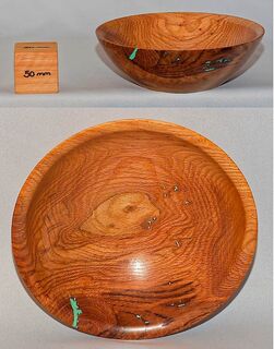 Oak & Resin Bowl - 1997