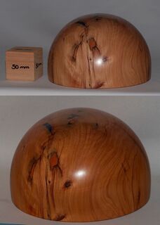 NZ Native Totara & Resin part Orb - 2000