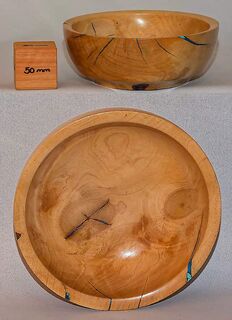 Holly & Resin Bowl - 2045
